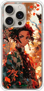 Силикон с усиленными углами чехол Tanjiro для Apple iPhone 16 Pro - 6130sp-3708 изображение 