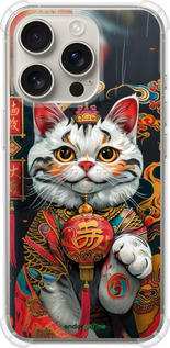 Силикон с усиленными углами чехол China Cat v2 для Apple iPhone 16 Pro - 6135sp-3708 изображение 