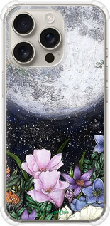 Силикон с усиленными углами чехол Полночь в саду для Apple iPhone 16 Pro - 6259sp-3708 изображение 