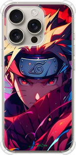 Силикон с усиленными углами чехол Наруто для Apple iPhone 16 Pro - 6274sp-3708 изображение 