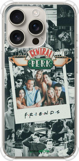 Силикон с усиленными углами чехол Друзья для Apple iPhone 16 Pro - 6276sp-3708 изображение 