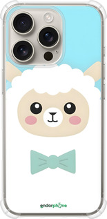 Силикон с усиленными углами чехол Милый барашек для Apple iPhone 16 Pro - 6355sp-3708 изображение 