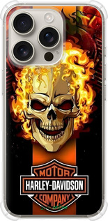 Силикон с усиленными углами чехол Харлей девидсон для Apple iPhone 16 Pro - 6370sp-3708 изображение 