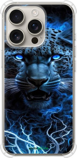 Силикон с усиленными углами чехол Ледяной леопард для Apple iPhone 16 Pro - 6460sp-3708 изображение 