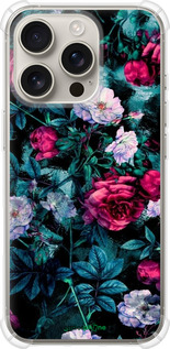 Силикон с усиленными углами чехол Сад и розы для Apple iPhone 16 Pro - 6483sp-3708 изображение 