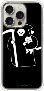 Силикон с усиленными углами чехол С изображением Кошек для Apple iPhone 16 Pro - 6485sp-3708 изображение 