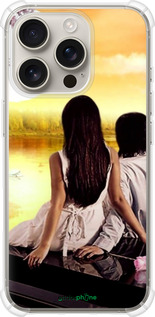 Силикон с усиленными углами чехол Sunset для Apple iPhone 16 Pro - 6607sp-3708 изображение 
