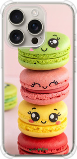 Силіконовий протиударний с посиленими кутами чехол Печиво для Apple iPhone 16 Pro - 6693sp-3708 изображение 