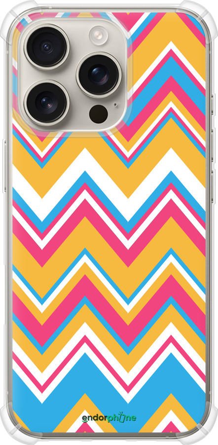 Силикон с усиленными углами чехол Шеврон v2 для Apple iPhone 16 Pro - 1057sp-3708 изображение 