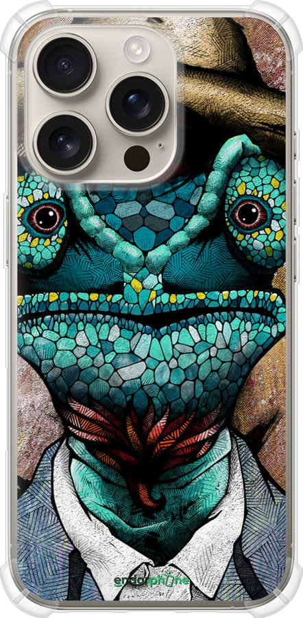 Силіконовий протиударний с посиленими кутами чехол Хамелеон в розшуку для Apple iPhone 16 Pro - 4030sp-3708 изображение 