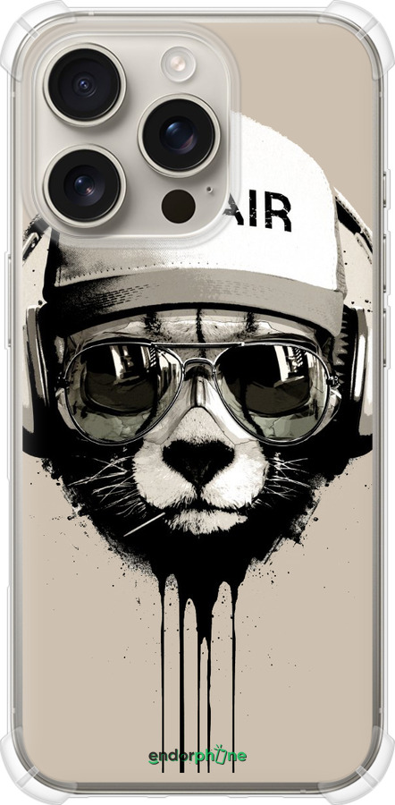 Силикон с усиленными углами чехол On air для Apple iPhone 16 Pro - 4166sp-3708 изображение 