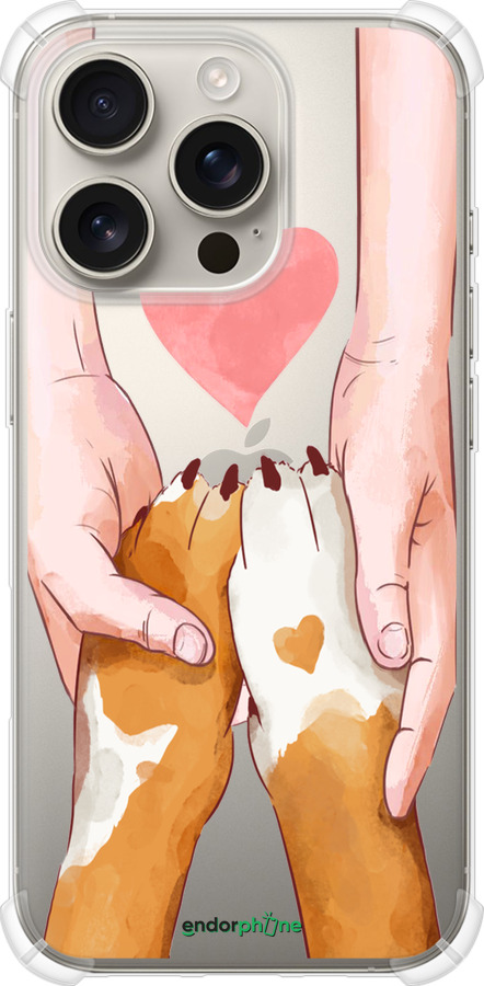 Силіконовий протиударний с посиленими кутами чехол Дружба для Apple iPhone 16 Pro - 4410sp-3708 изображение 