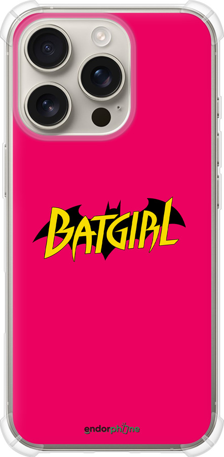 Силіконовий протиударний с посиленими кутами чехол bat girl для Apple iPhone 16 Pro - 4533sp-3708 изображение 