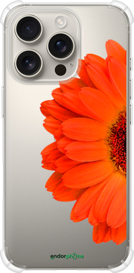 Силіконовий протиударний с посиленими кутами чехол Гербера 1 для Apple iPhone 16 Pro - 4534sp-3708 изображение 