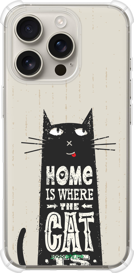 Силіконовий протиударний с посиленими кутами чехол Кіт для Apple iPhone 16 Pro - 4671sp-3708 изображение 