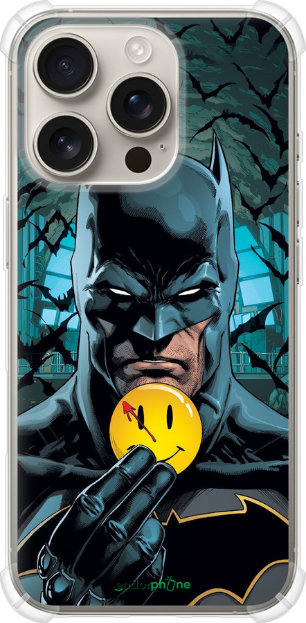 Силіконовий протиударний с посиленими кутами чехол Бетмен 2 для Apple iPhone 16 Pro - 4679sp-3708 изображение 