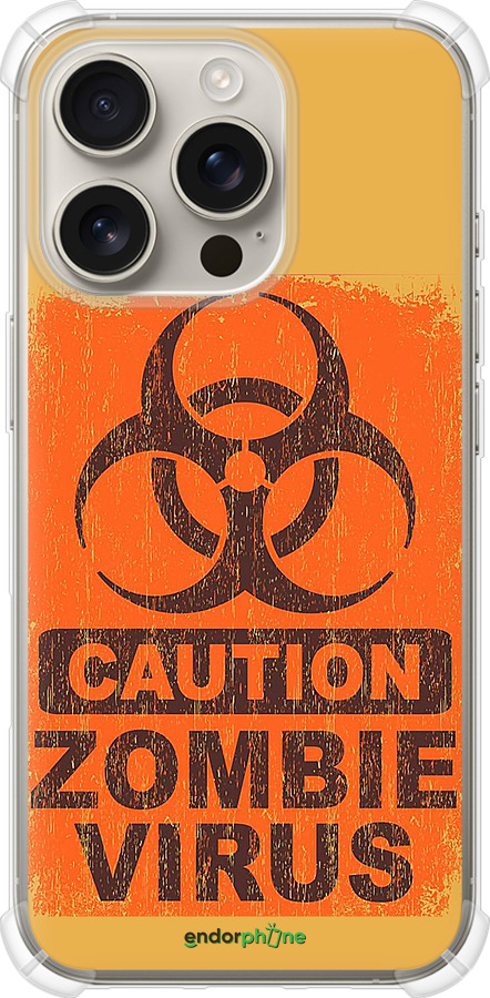 Силикон с усиленными углами чехол Biohazard 1 для Apple iPhone 16 Pro - 4817sp-3708 изображение 
