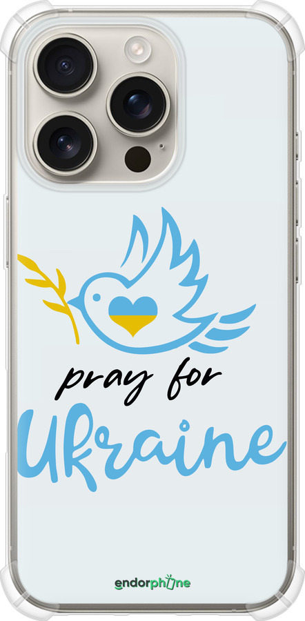 Силіконовий протиударний с посиленими кутами чехол Україна v2 для Apple iPhone 16 Pro - 5230sp-3708 изображение 