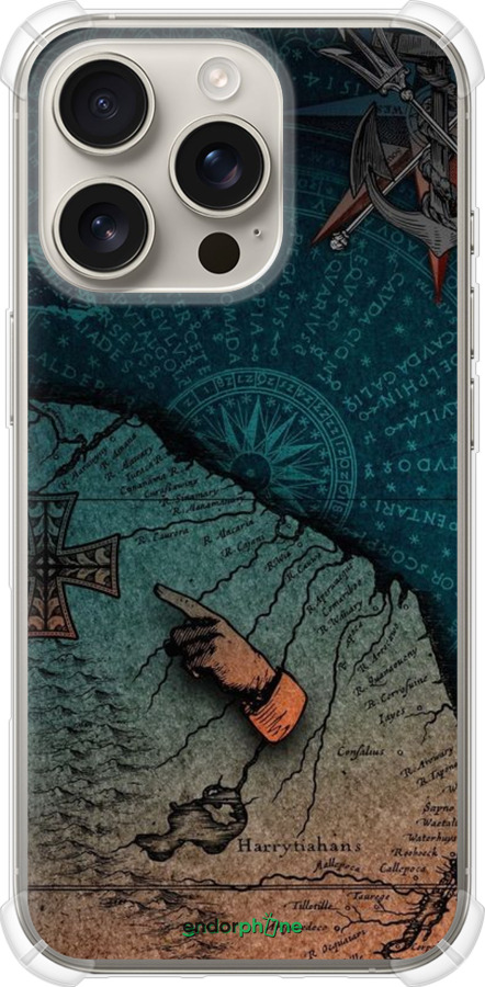 Силіконовий протиударний с посиленими кутами чехол № 5334 для Apple iPhone 16 Pro - 5334sp-3708 изображение 