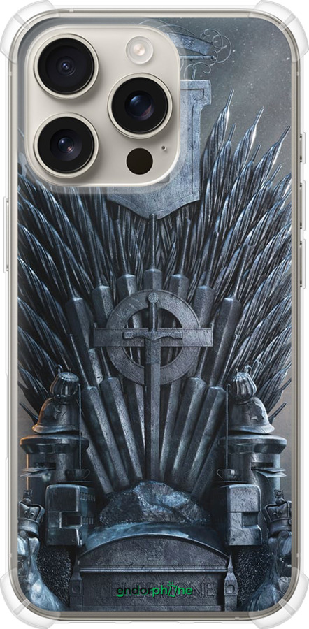 Силикон с усиленными углами чехол № 5354 для Apple iPhone 16 Pro - 5354sp-3708 изображение 