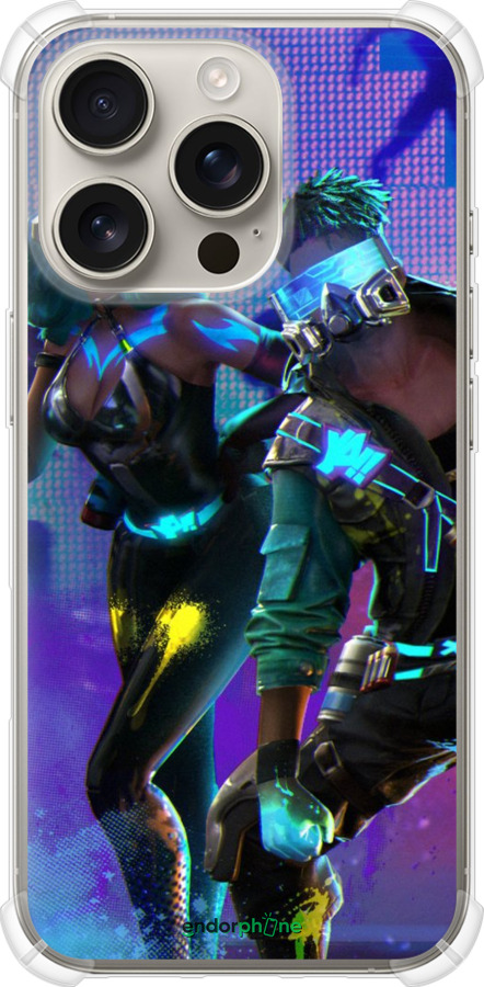 Силикон с усиленными углами чехол № 5372 для Apple iPhone 16 Pro - 5372sp-3708 изображение 