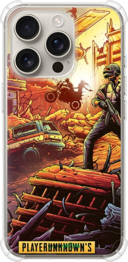 Силикон с усиленными углами чехол № 5377 для Apple iPhone 16 Pro - 5377sp-3708 изображение 