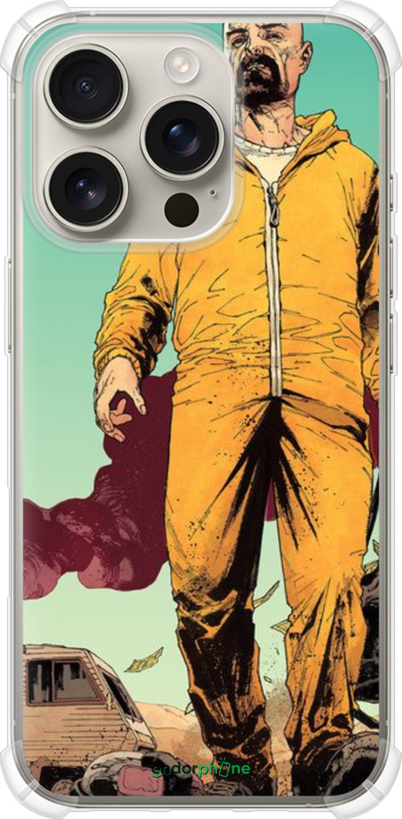 Силіконовий протиударний с посиленими кутами чехол № 5387 для Apple iPhone 16 Pro - 5387sp-3708 изображение 