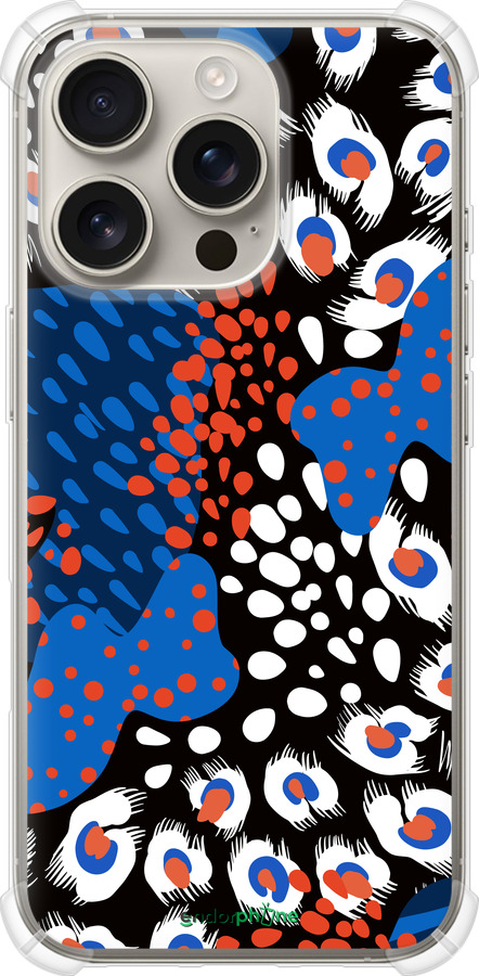 Силіконовий протиударний с посиленими кутами чехол Абстрактний фон v2 для Apple iPhone 16 Pro - 5503sp-3708 изображение 