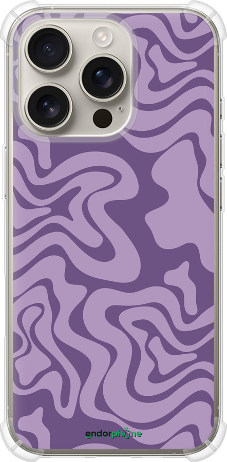 Силикон с усиленными углами чехол Абстрактный узор v2 для Apple iPhone 16 Pro - 5572sp-3708 изображение 