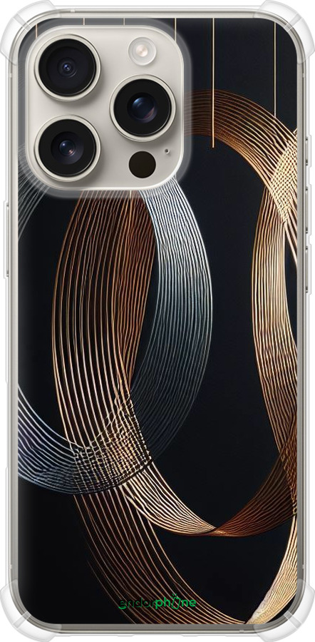 Силіконовий протиударний с посиленими кутами чехол Симфонія для Apple iPhone 16 Pro - 5835sp-3708 изображение 