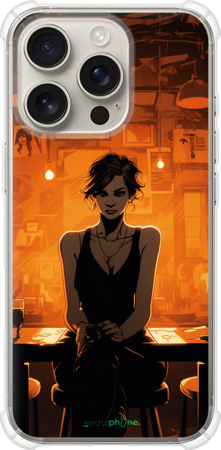 Силикон с усиленными углами чехол Чехол для телефона для Apple iPhone 16 Pro - 5948sp-3708 изображение 