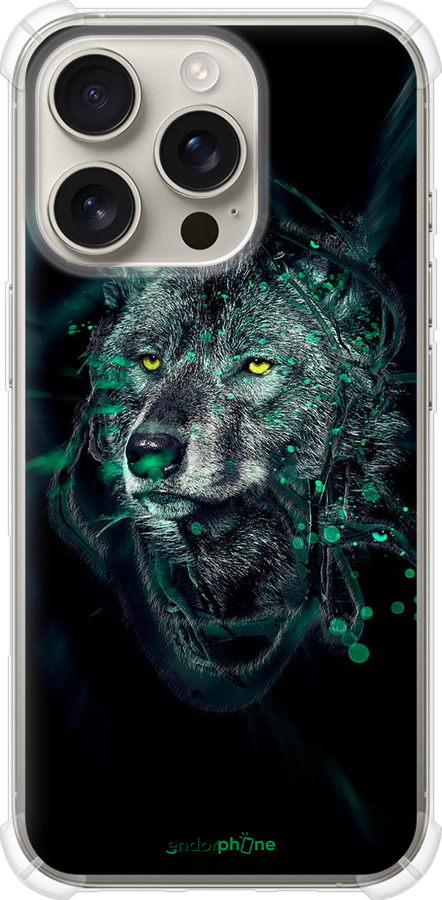 Силикон с усиленными углами чехол Wolf для Apple iPhone 16 Pro - 6610sp-3708 изображение 