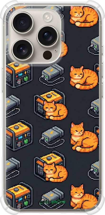 Силикон с усиленными углами чехол Autonomous Zone для Apple iPhone 16 Pro - 6771sp-3708 изображение 