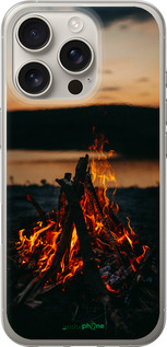 Силіконовий чехол Вогонь для Apple iPhone 16 Pro - 6021u-3708 изображение 