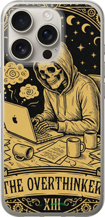 Силиконовый чехол The Overthinker для Apple iPhone 16 Pro - 6774u-3708 изображение 