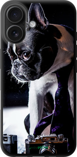 TPU чехол Бульдог-фотограф для Apple iPhone 16 - 142b-3709 изображение 
