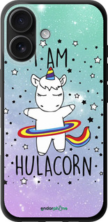 TPU чехол I'm hulacorn для Apple iPhone 16 - 3976b-3709 изображение 