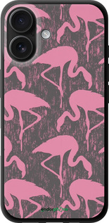 TPU чехол Vintage-Flamingos для Apple iPhone 16 - 4171b-3709 изображение 