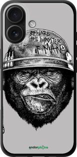 TPU чехол military monkey для Apple iPhone 16 - 4177b-3709 изображение 