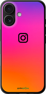 TPU чехол Instagram для Apple iPhone 16 - 4273b-3709 изображение 