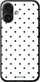TPU чехол Горох для Apple iPhone 16 - 4289b-3709 изображение 