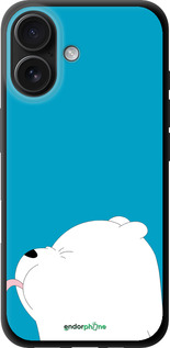TPU чехол Мишка 1 для Apple iPhone 16 - 4358b-3709 изображение 
