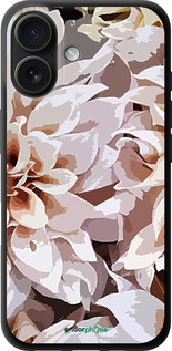 TPU чехол пионы акварелью для Apple iPhone 16 - 4376b-3709 изображение 