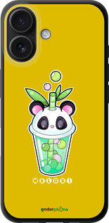 TPU чехол Панда 1 для Apple iPhone 16 - 4558b-3709 изображение 