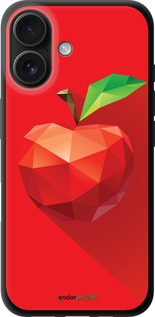 TPU чехол Яблуко для Apple iPhone 16 - 4696b-3709 изображение 