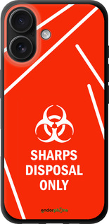 TPU чехол biohazard 27 для Apple iPhone 16 - 4843b-3709 изображение 