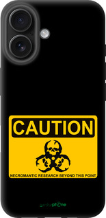 TPU чехол biohazard 36 для Apple iPhone 16 - 4854b-3709 изображение 
