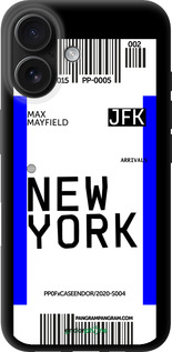 TPU чехол New York для Apple iPhone 16 - 4861b-3709 изображение 