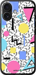 TPU чехол Color shapes для Apple iPhone 16 - 4893b-3709 изображение 