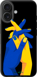 TPU чехол Stand With Ukraine для Apple iPhone 16 - 5255b-3709 изображение 